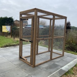 6ft x 3ft Small Animal Run 16G Cats Dog Chickens Rabbits