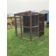4 Fully Boarded and Waterproof Roof with 16G Fox-Proof Mesh – Heavy-Duty 6ft x 6ft Pet Enclosure  🐈🐔🐶
