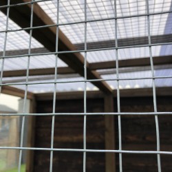 Free Standing Waterproof Chicken Run / Bird Aviary 6ft x 6ft 16G