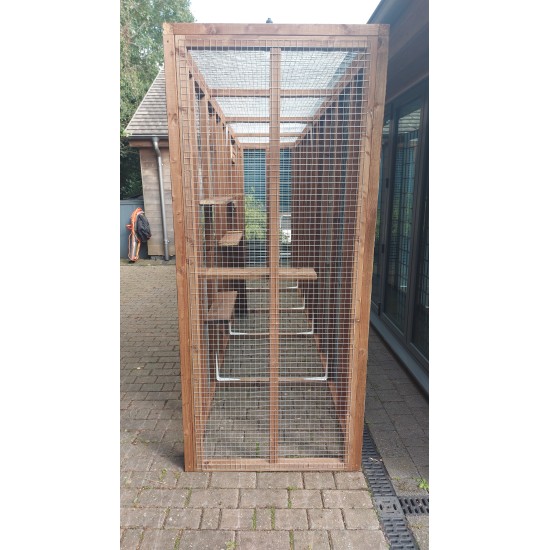 17FT X 3FT X 8FT TALL Freestanding Catio Enclosure