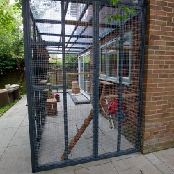 Big Paws Catservatory – 18ft x 6ft x 8ft  Painted Edition