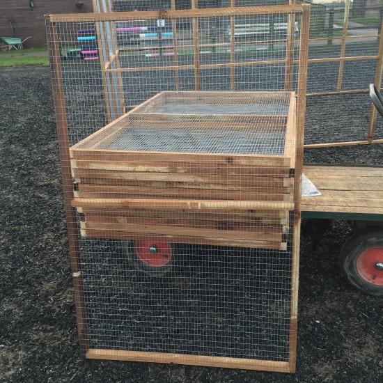 30  Aviary Panels + 1 free door 6ft x 3ft