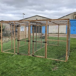 Double Rabbit Pen / Chicken Run 19G 184cm x 93cm