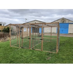 Double Rabbit Pen / Chicken Run 19G 184cm x 93cm