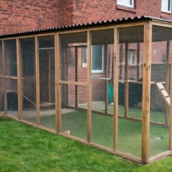 The Catwalk Vista – 12ft x 4ft x 8ft Lean-To Catio