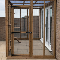 The Meow Mews – 6ft x 9ft x 7.5ft Lean-To Catio