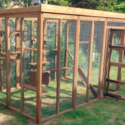 Strong Animal Run 6ft x 9ft 16G Waterproof Fox Proof Cat Dog Rabbit Chicken