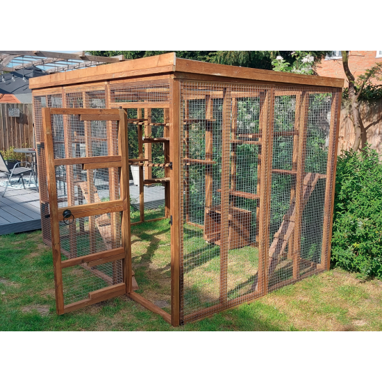 Strong Animal Run 6ft x 9ft 16G Waterproof Fox Proof Cat Dog Rabbit Chicken