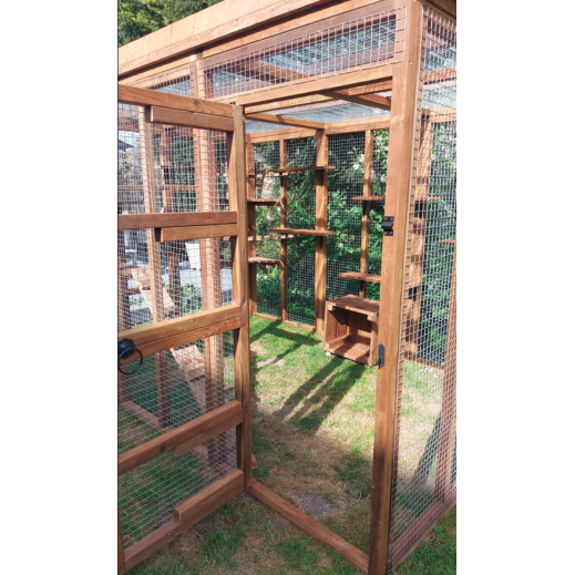 Strong Animal Run 6ft x 9ft 16G Waterproof Fox Proof Cat Dog Rabbit Chicken