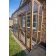 The Purr-side Pavilion – 8ft x 4ft 3-Sided Lean-To Catio