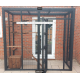 The Purr-side Pavilion – 8ft x 4ft 3-Sided Lean-To Catio