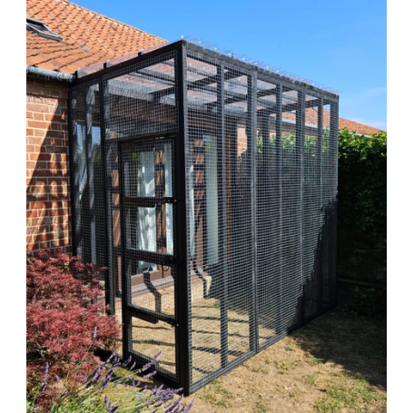 The Garden Guardian – 9ft x 5ft x 8ft Outdoor Cat Run