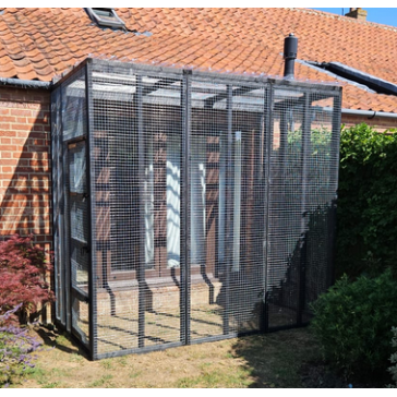 The Garden Guardian – 9ft x 5ft x 8ft Outdoor Cat Run