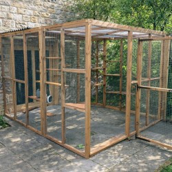 Whisker Wonderland–9ft x 6ft Lean-To Catio
