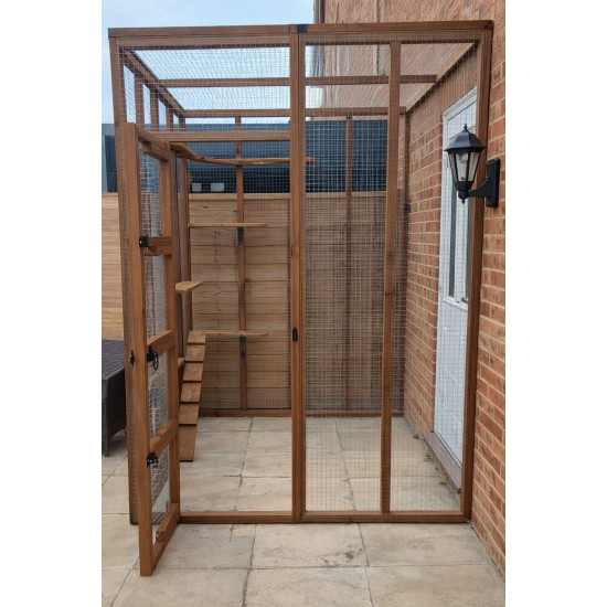 The Garden Den – Three-Sided Catio Retreat (6ft x 6ft x 8ft)