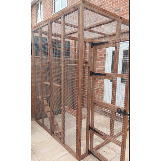 The Garden Den – Three-Sided Catio Retreat (6ft x 6ft x 8ft)