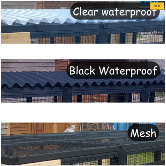 Midnight Meow Mansion – 6ft x 9ft x 7.5ft Painted Black Edition