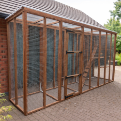 17FT X 3FT X 8FT TALL Freestanding Catio Enclosure