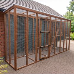 17FT X 3FT X 8FT TALL Freestanding Catio Enclosure