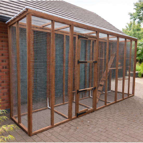 17FT X 3FT X 8FT TALL Freestanding Catio Enclosure