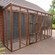 17FT X 3FT X 8FT TALL Freestanding Catio Enclosure