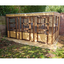 3 x Cat sleeping box enclosure 