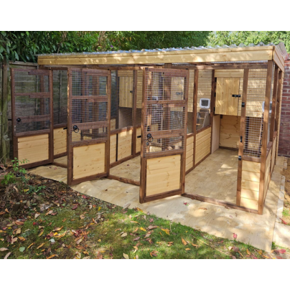 3 x Cat sleeping box enclosure 