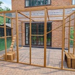 The Meow Manor – 8ft x 12ft x 8ft Lean-To Catio