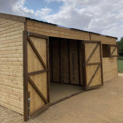 Double Storage Barn 24ft x 12ft