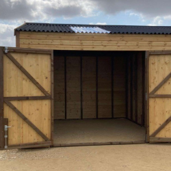 Double Storage Barn 24ft x 12ft
