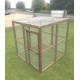 6FT x 6FT Predator-Proof Pet Enclosure – 16G Wire with Roof Options for Rabbits, Chickens , Dogs and Cats 🐰🐔🐱