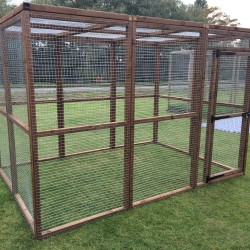 Strong Animal Run 6ft x 9ft 16G Fox Proof Cat Dog Rabbit Chicken