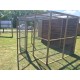 Free Standing Walk in 6ft x 9ft Chicken Run Bird Aviary