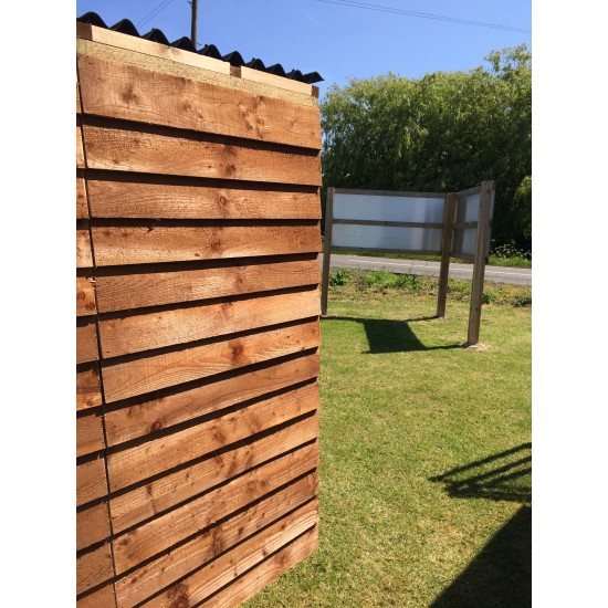 Waterproof Walk in with 3 Fully Boarded Panels 6ft x 9ft Chicken Run / Bird Aviary