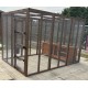 6ft x 9ft Bunnio with 1 Tier 6ft Rabbit Hutch Included 16G 1/2" x 1/2" wire mesh