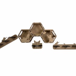 Wall Mounted Indoor Cat Furniture Bundle 4