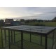 Chicken run 8ft x 12ft Chicken Fox Proof Cat Pen Painted Black