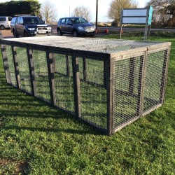19 Aviary 16G Fox / Dog Proof Rabbit Run