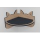 Wall Mounted corner shelf for cats