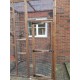 Whisker Porch – 6ft x 4ft x 9ft high - Lean-To Cat Run with Tall Roof