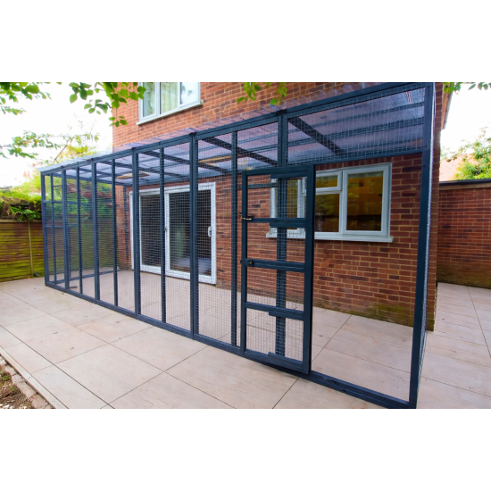 Big Paws Catservatory – 18ft x 6ft x 8ft  Painted Edition