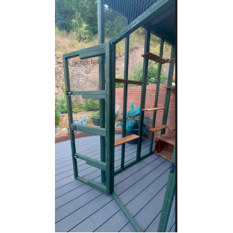 Paws Cabin Catio 6ft x 8ft x 8ft Tall