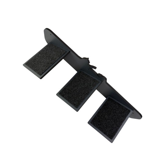 Hand Painted and Natural Left and Right Stairs