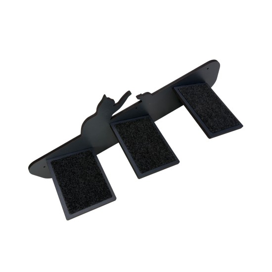 Hand Painted and Natural Left and Right Stairs