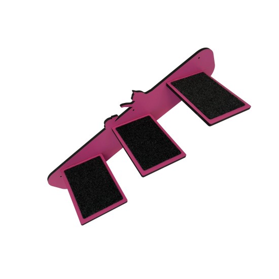 Hand Painted and Natural Left and Right Stairs