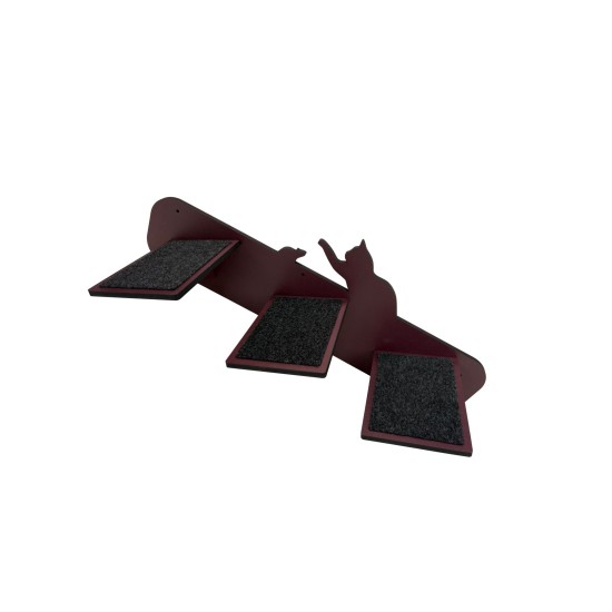 Hand Painted and Natural Left and Right Stairs