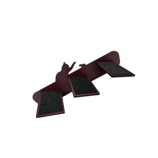 Hand Painted and Natural Left and Right Stairs