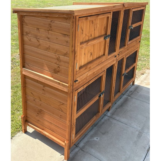 2 Tier Rabbit Shelter