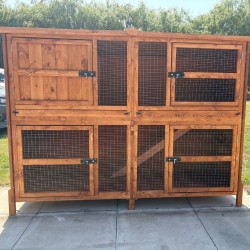 2 Tier Rabbit Shelter