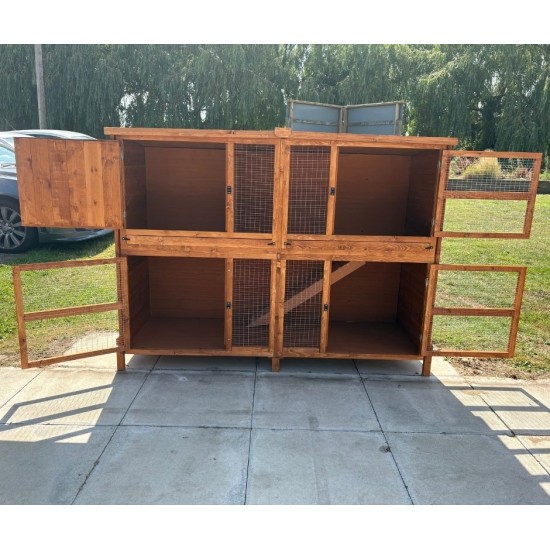 2 Tier Rabbit Shelter